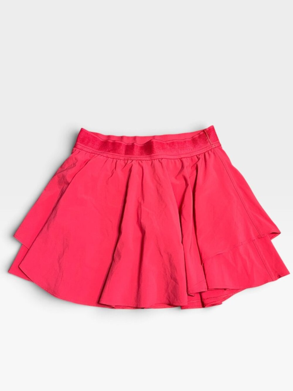 Lululemon Pace Rival Mid Rise Skirt Size 8 Sonic Pink Tennis Skort Built-In Shor